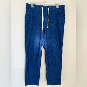 J. Crew | Cotton Chambray Pants | M